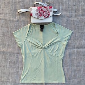 INC Short Sleeve Top Women’s Size Medium